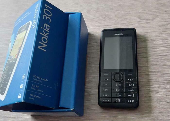 Grajewo ogłoszenia: Sprzedam klasyczny sprawny telefon komórkowy Nokia 301 z...
