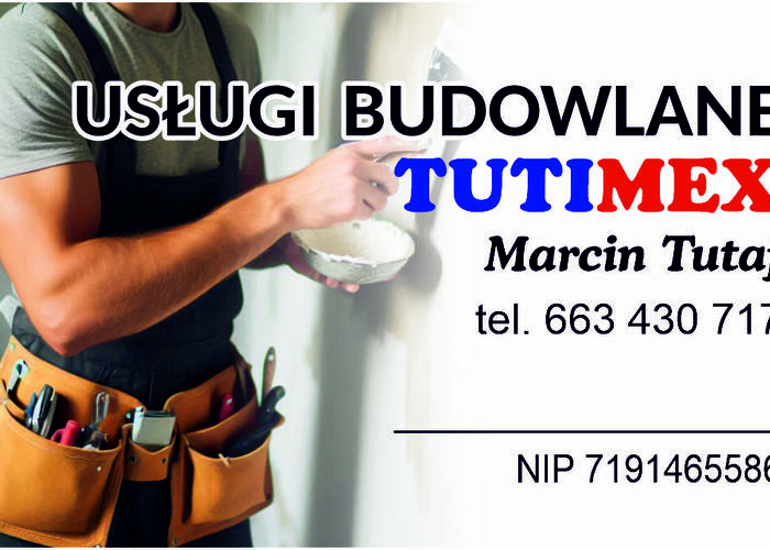 Grajewo ogłoszenia: Usługi budowlane